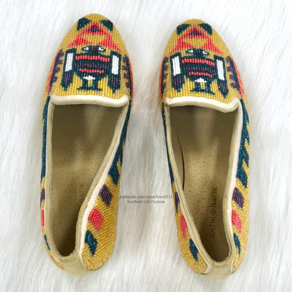 ANTIK BATIK Beaded Shoes Intricate Modern Loafers   poshmark.com/closet/kreed324 - Picture 4 of 10